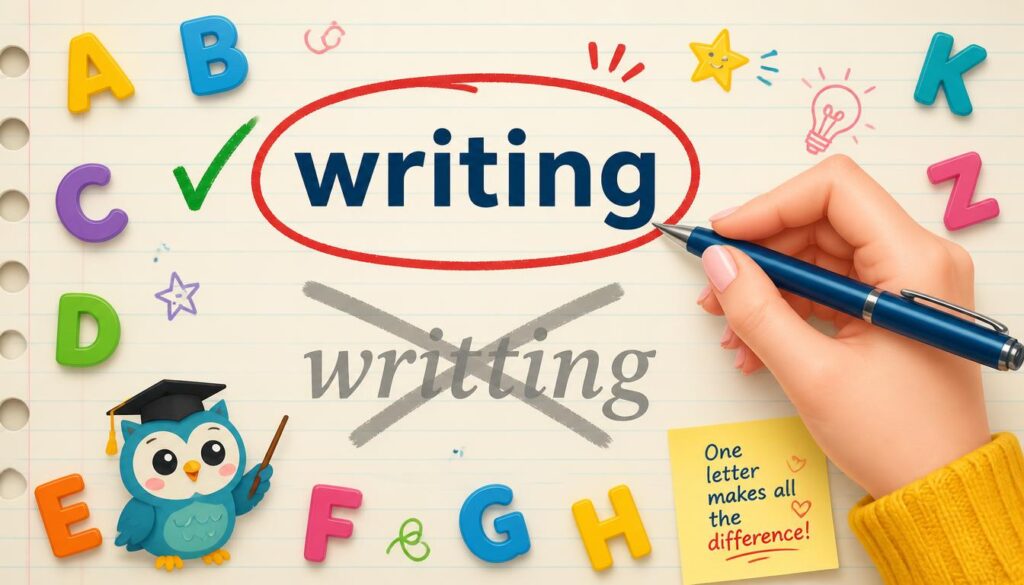 Writing or Writting: Never Get Confused Again