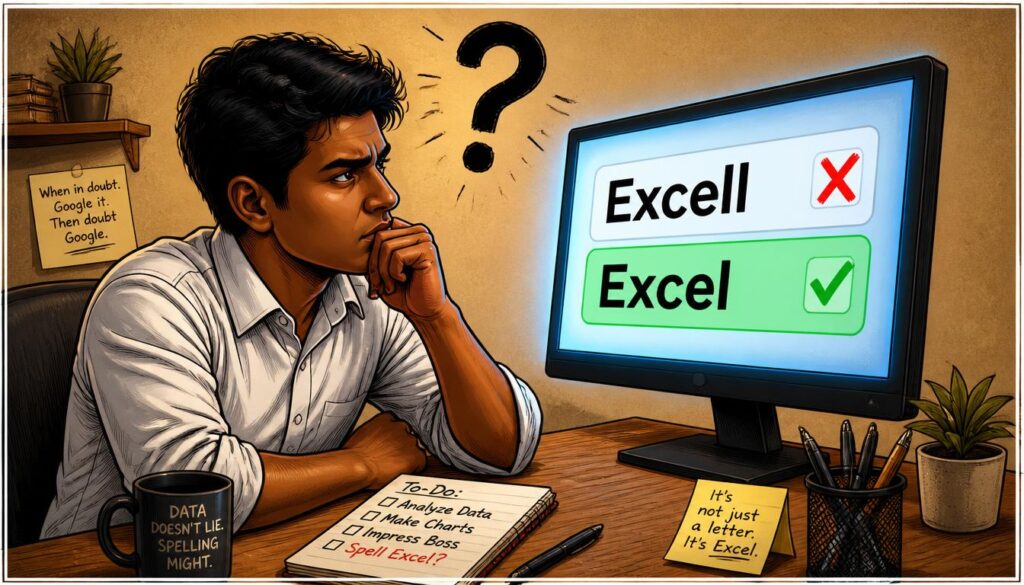 Excell or Excel: What Is the Correct Spelling?