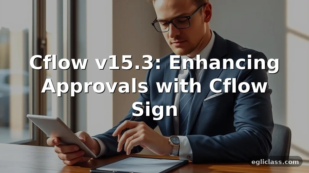 Cflow v15.3: Enhancing Approvals with Cflow Sign