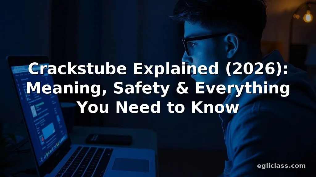 Crackstube Explained (2026): Meaning, Safety & Everything You Need to Know