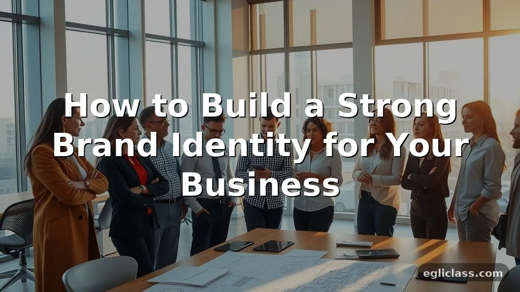 How to Build a Strong Brand Identity for Your Business